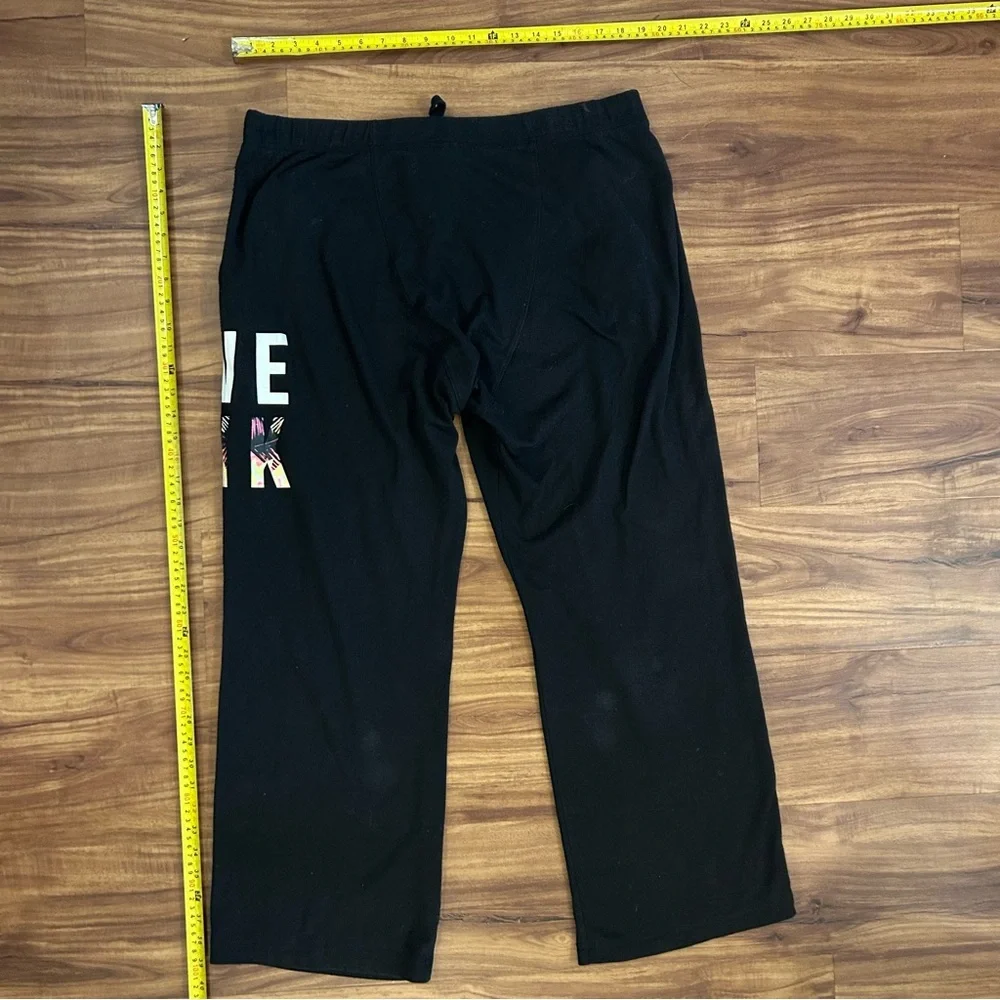 Victoria’s Secret Tropical Love Pink 2 piece set sweatsuit hoodie sweatpants - Picture 8 of 10